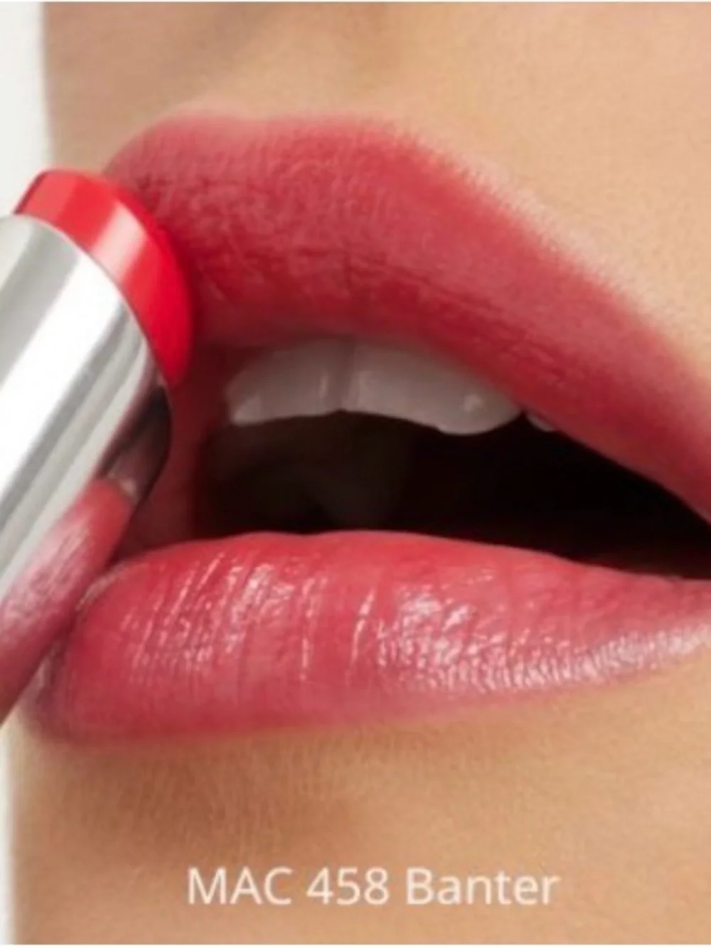 MAC Cosmetics Glow Play Lip Balm Stick - 458 Banter (Bright Coral Pink)